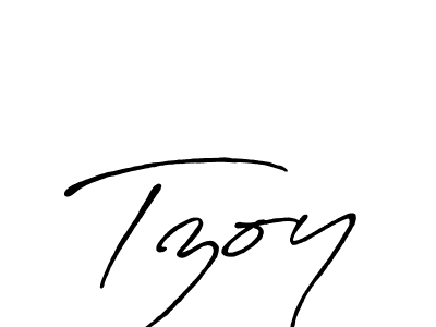 The best way (Antro_Vectra_Bolder) to make a short signature is to pick only two or three words in your name. The name Tzoy include a total of six letters. For converting this name. Tzoy signature style 7 images and pictures png