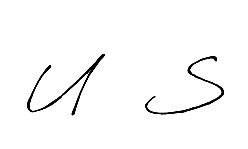Antro_Vectra_Bolder is a professional signature style that is perfect for those who want to add a touch of class to their signature. It is also a great choice for those who want to make their signature more unique. Get U   S name to fancy signature for free. U   S signature style 7 images and pictures png