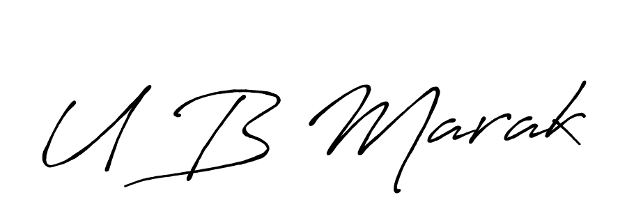 Similarly Antro_Vectra_Bolder is the best handwritten signature design. Signature creator online .You can use it as an online autograph creator for name U B Marak. U B Marak signature style 7 images and pictures png