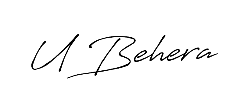 Here are the top 10 professional signature styles for the name U Behera. These are the best autograph styles you can use for your name. U Behera signature style 7 images and pictures png