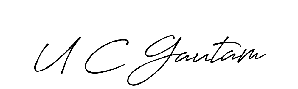 This is the best signature style for the U C Gautam name. Also you like these signature font (Antro_Vectra_Bolder). Mix name signature. U C Gautam signature style 7 images and pictures png