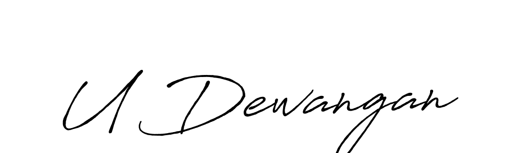 Once you've used our free online signature maker to create your best signature Antro_Vectra_Bolder style, it's time to enjoy all of the benefits that U Dewangan name signing documents. U Dewangan signature style 7 images and pictures png