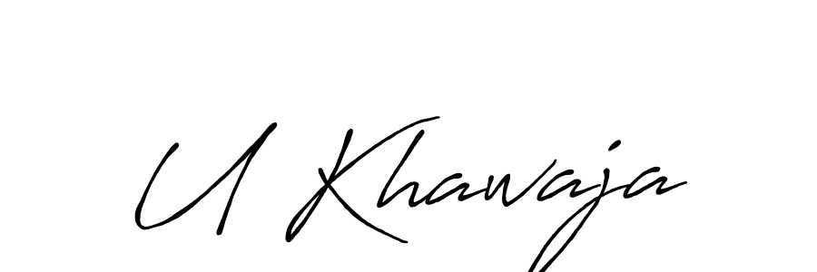 You can use this online signature creator to create a handwritten signature for the name U Khawaja. This is the best online autograph maker. U Khawaja signature style 7 images and pictures png