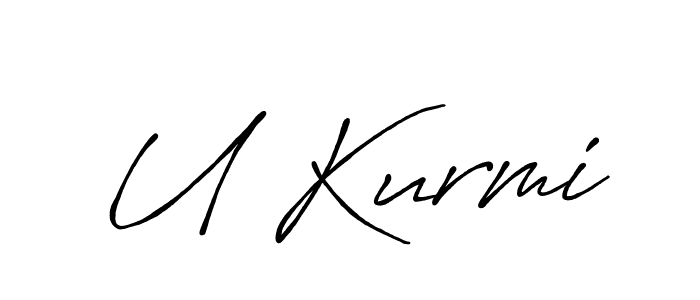 Here are the top 10 professional signature styles for the name U Kurmi. These are the best autograph styles you can use for your name. U Kurmi signature style 7 images and pictures png