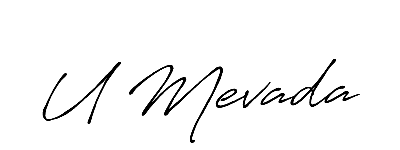 See photos of U Mevada official signature by Spectra . Check more albums & portfolios. Read reviews & check more about Antro_Vectra_Bolder font. U Mevada signature style 7 images and pictures png