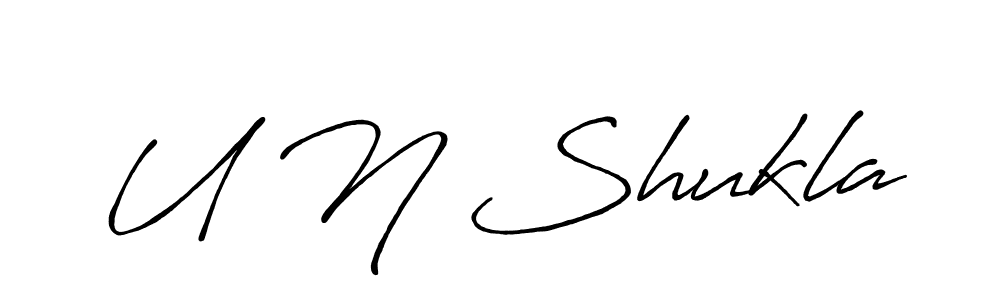 Here are the top 10 professional signature styles for the name U N Shukla. These are the best autograph styles you can use for your name. U N Shukla signature style 7 images and pictures png