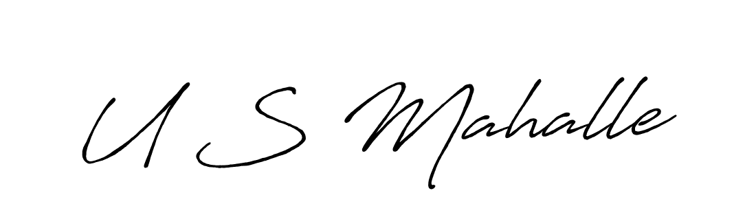 Make a beautiful signature design for name U S Mahalle. Use this online signature maker to create a handwritten signature for free. U S Mahalle signature style 7 images and pictures png