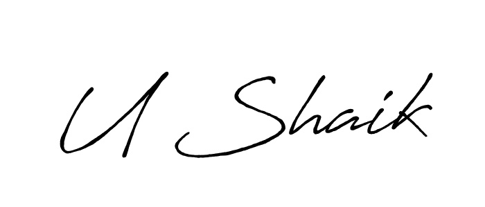 Check out images of Autograph of U Shaik name. Actor U Shaik Signature Style. Antro_Vectra_Bolder is a professional sign style online. U Shaik signature style 7 images and pictures png