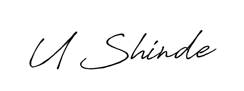 See photos of U Shinde official signature by Spectra . Check more albums & portfolios. Read reviews & check more about Antro_Vectra_Bolder font. U Shinde signature style 7 images and pictures png