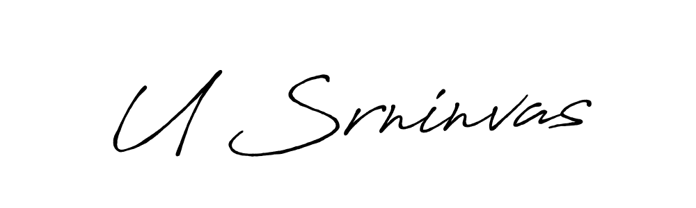 Also You can easily find your signature by using the search form. We will create U Srninvas name handwritten signature images for you free of cost using Antro_Vectra_Bolder sign style. U Srninvas signature style 7 images and pictures png