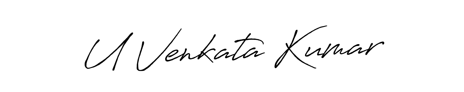 How to Draw U Venkata Kumar signature style? Antro_Vectra_Bolder is a latest design signature styles for name U Venkata Kumar. U Venkata Kumar signature style 7 images and pictures png