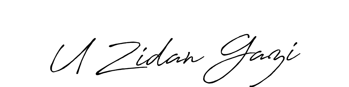 Once you've used our free online signature maker to create your best signature Antro_Vectra_Bolder style, it's time to enjoy all of the benefits that U Zidan Gazi name signing documents. U Zidan Gazi signature style 7 images and pictures png
