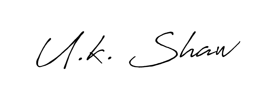 Once you've used our free online signature maker to create your best signature Antro_Vectra_Bolder style, it's time to enjoy all of the benefits that U.k. Shaw name signing documents. U.k. Shaw signature style 7 images and pictures png