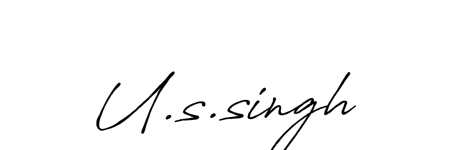 This is the best signature style for the U.s.singh name. Also you like these signature font (Antro_Vectra_Bolder). Mix name signature. U.s.singh signature style 7 images and pictures png