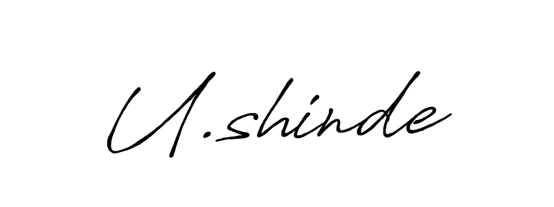 This is the best signature style for the U.shinde name. Also you like these signature font (Antro_Vectra_Bolder). Mix name signature. U.shinde signature style 7 images and pictures png