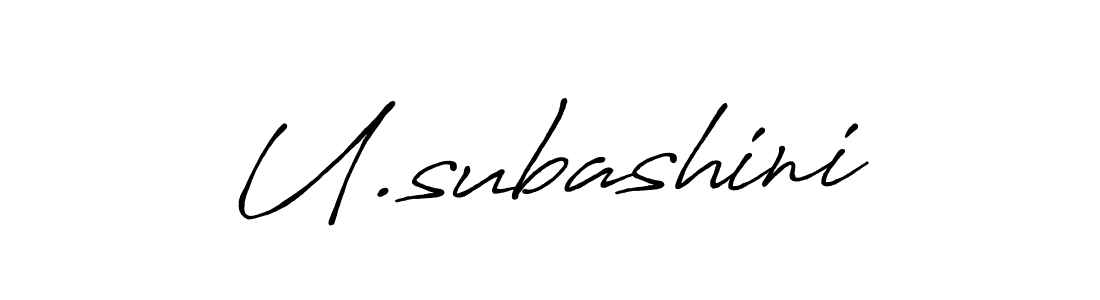 Similarly Antro_Vectra_Bolder is the best handwritten signature design. Signature creator online .You can use it as an online autograph creator for name U.subashini. U.subashini signature style 7 images and pictures png