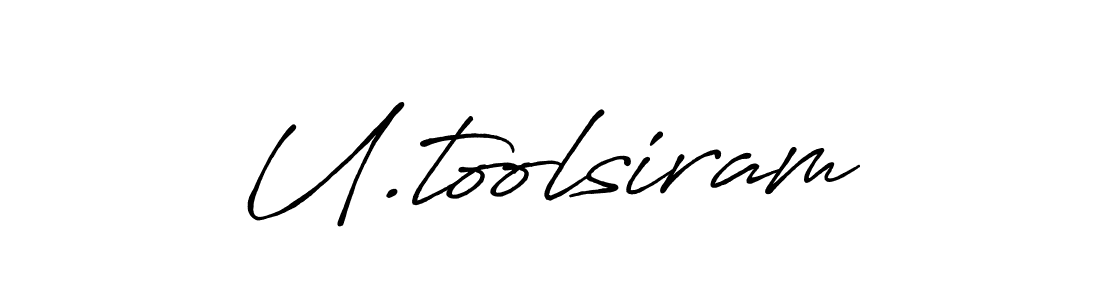 This is the best signature style for the U.toolsiram name. Also you like these signature font (Antro_Vectra_Bolder). Mix name signature. U.toolsiram signature style 7 images and pictures png