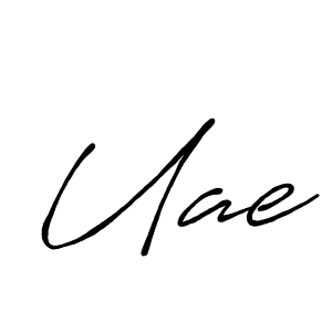 Create a beautiful signature design for name Uae. With this signature (Antro_Vectra_Bolder) fonts, you can make a handwritten signature for free. Uae signature style 7 images and pictures png