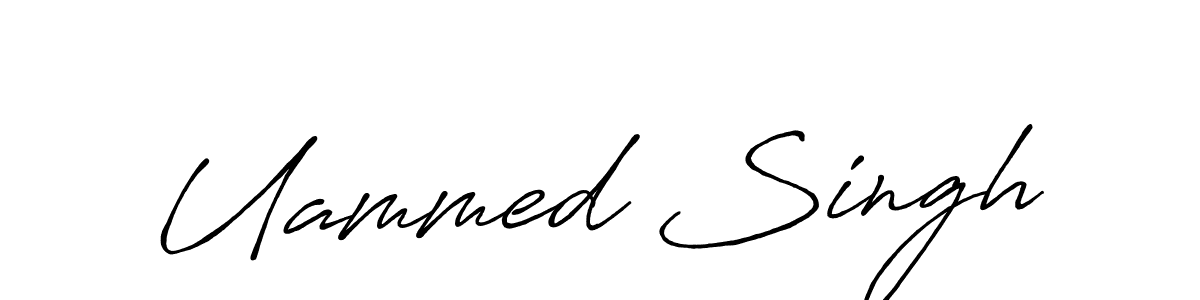 if you are searching for the best signature style for your name Uammed Singh. so please give up your signature search. here we have designed multiple signature styles  using Antro_Vectra_Bolder. Uammed Singh signature style 7 images and pictures png