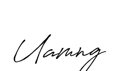 Make a beautiful signature design for name Uamng. Use this online signature maker to create a handwritten signature for free. Uamng signature style 7 images and pictures png