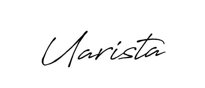 Also You can easily find your signature by using the search form. We will create Uarista name handwritten signature images for you free of cost using Antro_Vectra_Bolder sign style. Uarista signature style 7 images and pictures png