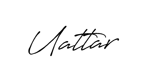 Create a beautiful signature design for name Uattar. With this signature (Antro_Vectra_Bolder) fonts, you can make a handwritten signature for free. Uattar signature style 7 images and pictures png