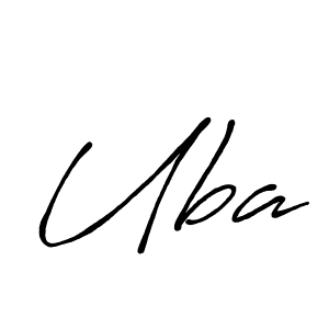 Best and Professional Signature Style for Uba. Antro_Vectra_Bolder Best Signature Style Collection. Uba signature style 7 images and pictures png