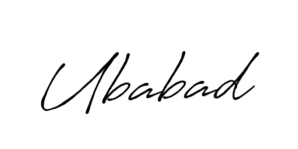 if you are searching for the best signature style for your name Ubabad. so please give up your signature search. here we have designed multiple signature styles  using Antro_Vectra_Bolder. Ubabad signature style 7 images and pictures png