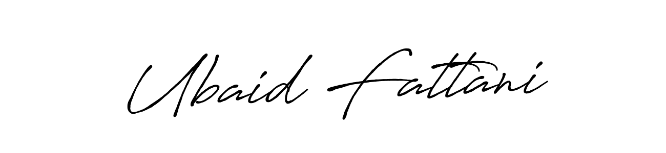 Make a beautiful signature design for name Ubaid Fattani. Use this online signature maker to create a handwritten signature for free. Ubaid Fattani signature style 7 images and pictures png