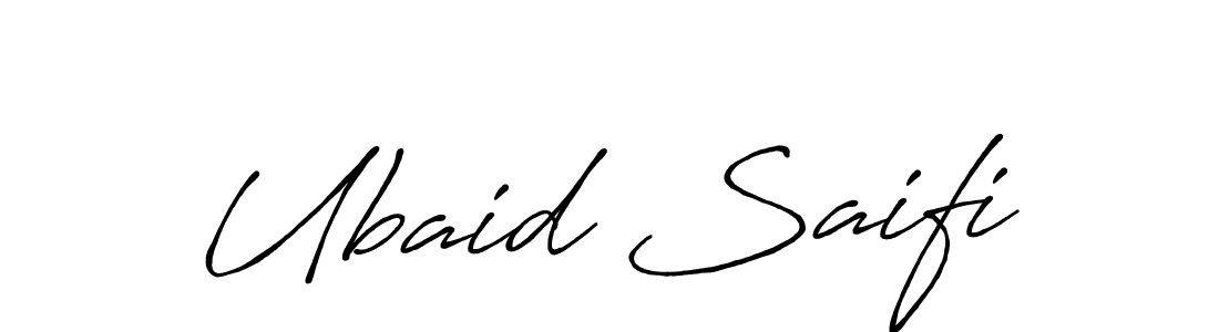 if you are searching for the best signature style for your name Ubaid Saifi. so please give up your signature search. here we have designed multiple signature styles  using Antro_Vectra_Bolder. Ubaid Saifi signature style 7 images and pictures png