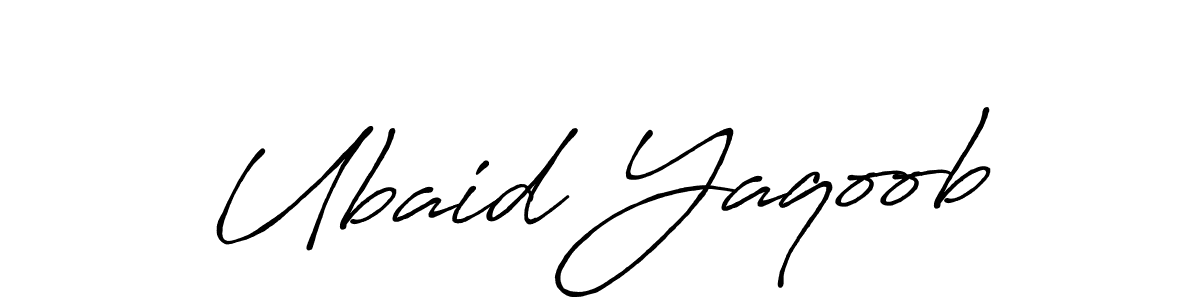 Also You can easily find your signature by using the search form. We will create Ubaid Yaqoob name handwritten signature images for you free of cost using Antro_Vectra_Bolder sign style. Ubaid Yaqoob signature style 7 images and pictures png