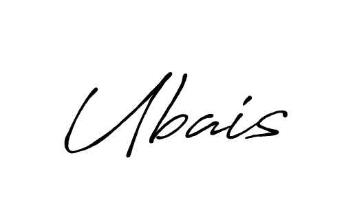 Ubais stylish signature style. Best Handwritten Sign (Antro_Vectra_Bolder) for my name. Handwritten Signature Collection Ideas for my name Ubais. Ubais signature style 7 images and pictures png