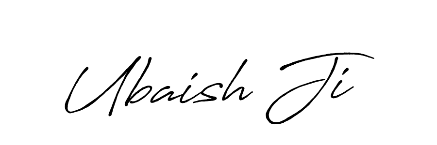It looks lik you need a new signature style for name Ubaish Ji. Design unique handwritten (Antro_Vectra_Bolder) signature with our free signature maker in just a few clicks. Ubaish Ji signature style 7 images and pictures png