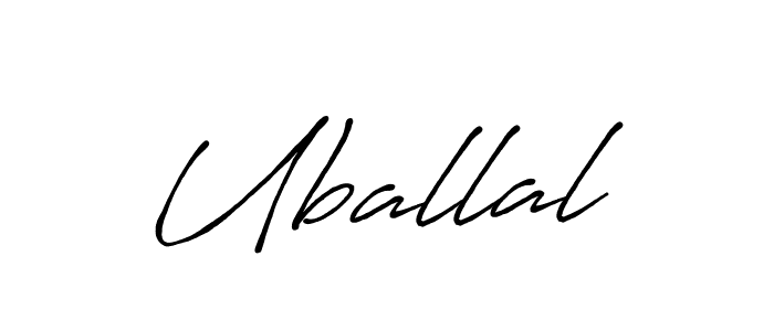 The best way (Antro_Vectra_Bolder) to make a short signature is to pick only two or three words in your name. The name Uballal include a total of six letters. For converting this name. Uballal signature style 7 images and pictures png