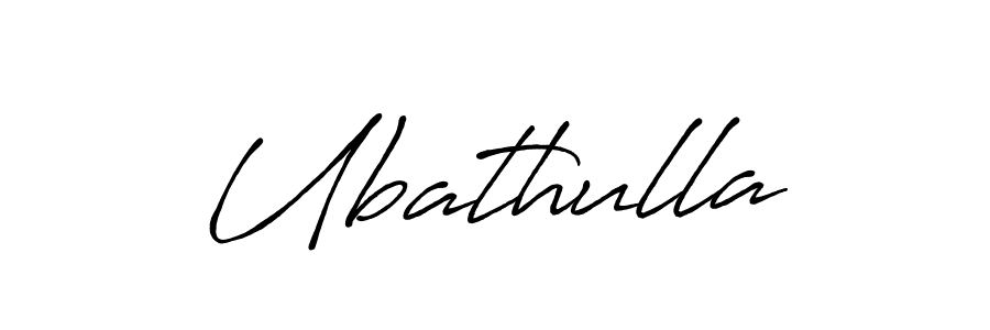 Ubathulla stylish signature style. Best Handwritten Sign (Antro_Vectra_Bolder) for my name. Handwritten Signature Collection Ideas for my name Ubathulla. Ubathulla signature style 7 images and pictures png