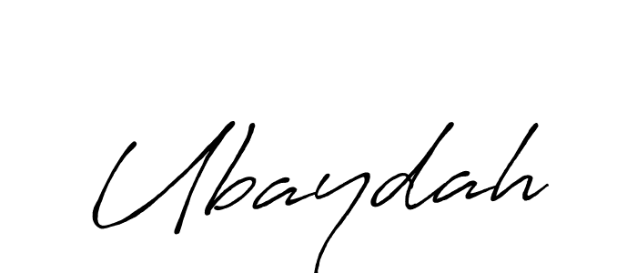 Make a beautiful signature design for name Ubaydah. Use this online signature maker to create a handwritten signature for free. Ubaydah signature style 7 images and pictures png