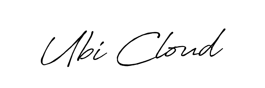 Best and Professional Signature Style for Ubi Cloud. Antro_Vectra_Bolder Best Signature Style Collection. Ubi Cloud signature style 7 images and pictures png