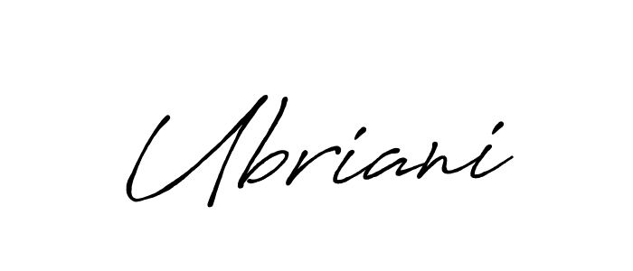 if you are searching for the best signature style for your name Ubriani. so please give up your signature search. here we have designed multiple signature styles  using Antro_Vectra_Bolder. Ubriani signature style 7 images and pictures png
