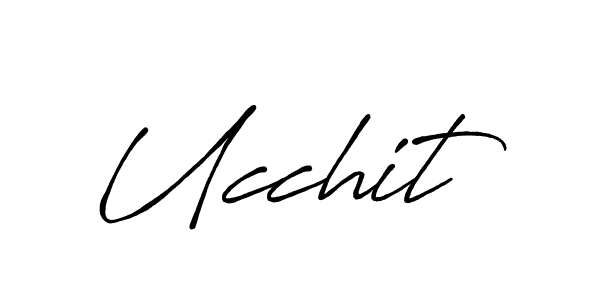 Once you've used our free online signature maker to create your best signature Antro_Vectra_Bolder style, it's time to enjoy all of the benefits that Ucchit name signing documents. Ucchit signature style 7 images and pictures png