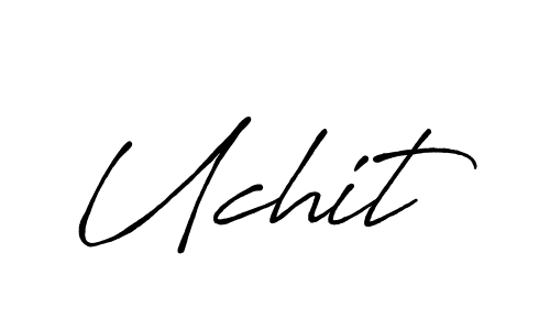Here are the top 10 professional signature styles for the name Uchit. These are the best autograph styles you can use for your name. Uchit signature style 7 images and pictures png