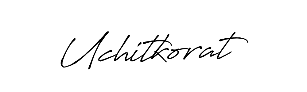 Make a short Uchitkorat signature style. Manage your documents anywhere anytime using Antro_Vectra_Bolder. Create and add eSignatures, submit forms, share and send files easily. Uchitkorat signature style 7 images and pictures png