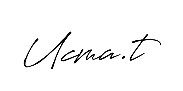 Best and Professional Signature Style for Ucma.t. Antro_Vectra_Bolder Best Signature Style Collection. Ucma.t signature style 7 images and pictures png