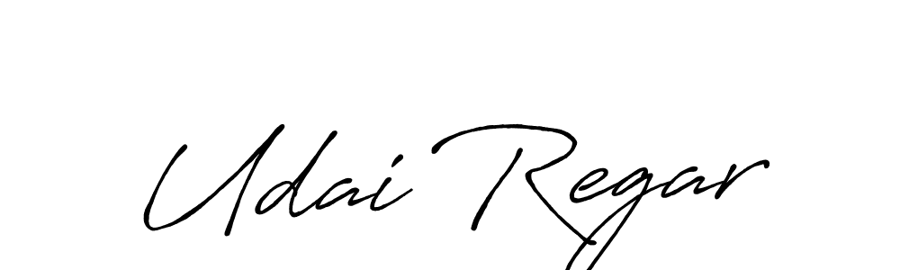 How to make Udai Regar signature? Antro_Vectra_Bolder is a professional autograph style. Create handwritten signature for Udai Regar name. Udai Regar signature style 7 images and pictures png