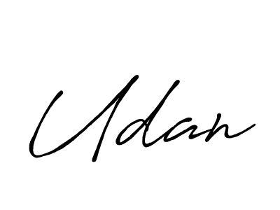 Use a signature maker to create a handwritten signature online. With this signature software, you can design (Antro_Vectra_Bolder) your own signature for name Udan. Udan signature style 7 images and pictures png