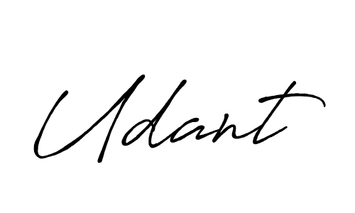 Also You can easily find your signature by using the search form. We will create Udant name handwritten signature images for you free of cost using Antro_Vectra_Bolder sign style. Udant signature style 7 images and pictures png