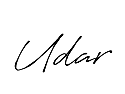 How to make Udar name signature. Use Antro_Vectra_Bolder style for creating short signs online. This is the latest handwritten sign. Udar signature style 7 images and pictures png