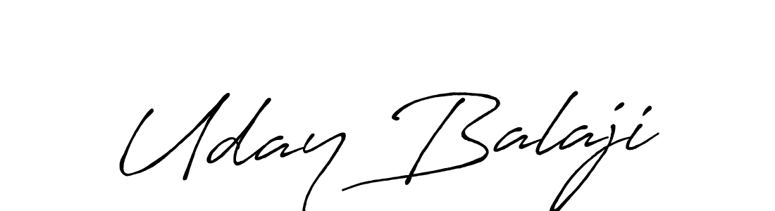 Also You can easily find your signature by using the search form. We will create Uday Balaji name handwritten signature images for you free of cost using Antro_Vectra_Bolder sign style. Uday Balaji signature style 7 images and pictures png