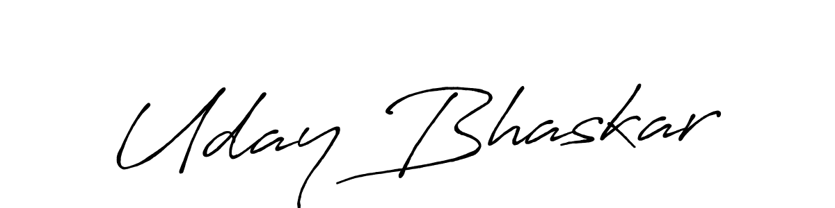 Make a beautiful signature design for name Uday Bhaskar. Use this online signature maker to create a handwritten signature for free. Uday Bhaskar signature style 7 images and pictures png