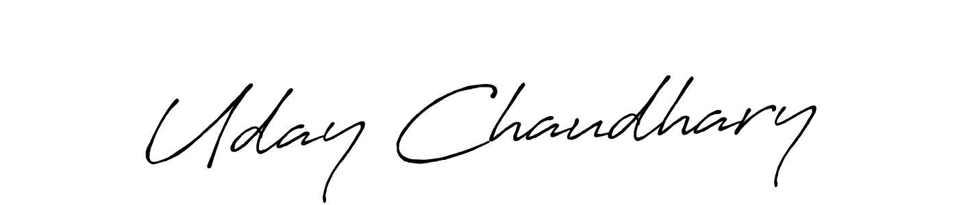 How to Draw Uday Chaudhary signature style? Antro_Vectra_Bolder is a latest design signature styles for name Uday Chaudhary. Uday Chaudhary signature style 7 images and pictures png