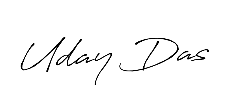 Also You can easily find your signature by using the search form. We will create Uday Das name handwritten signature images for you free of cost using Antro_Vectra_Bolder sign style. Uday Das signature style 7 images and pictures png